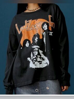 Daydreamer Led Zeplin Portrait long sleeve tee